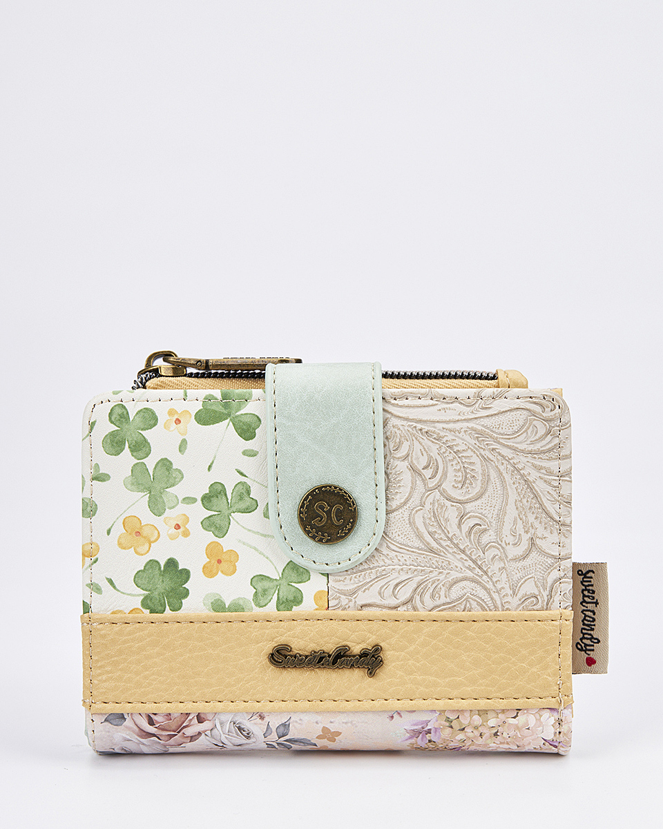 Sweet Candy Γυναικείο Πορτοφόλι με Ρομαντικό Σχέδιο & RFID Προστασία – Floral Whisper Sweet Candy Γυναικείο Πορτοφόλι με Ρομαντικό Σχέδιο & RFID Προστασία – Floral Whisper