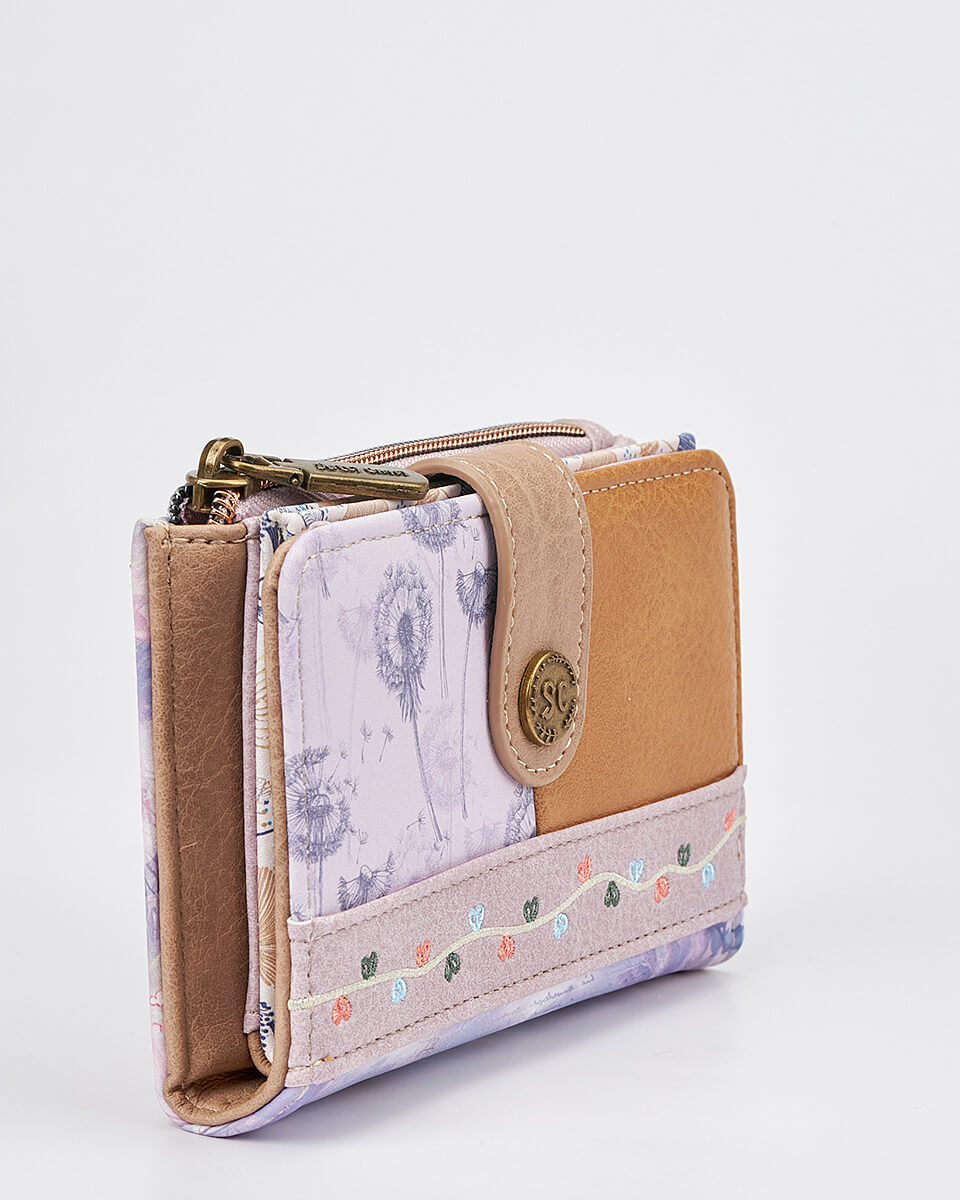 Γυναικείο Πορτοφόλι Sweet Candy με Ρομαντικό Μοτίβο και RFID Προστασία