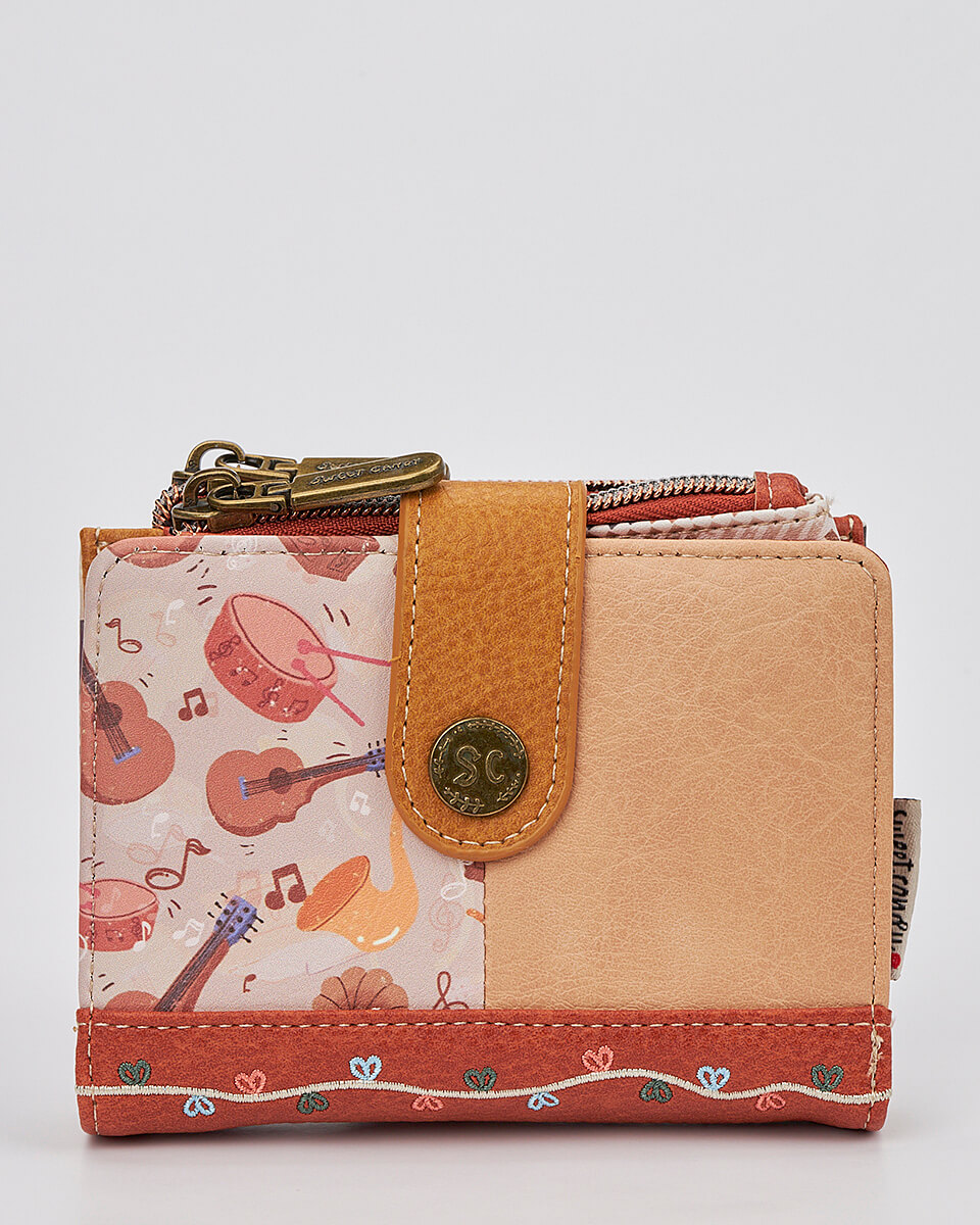 Γυναικείο Πορτοφόλι Sweet Candy με Ρομαντικό Μοτίβο και RFID Προστασία