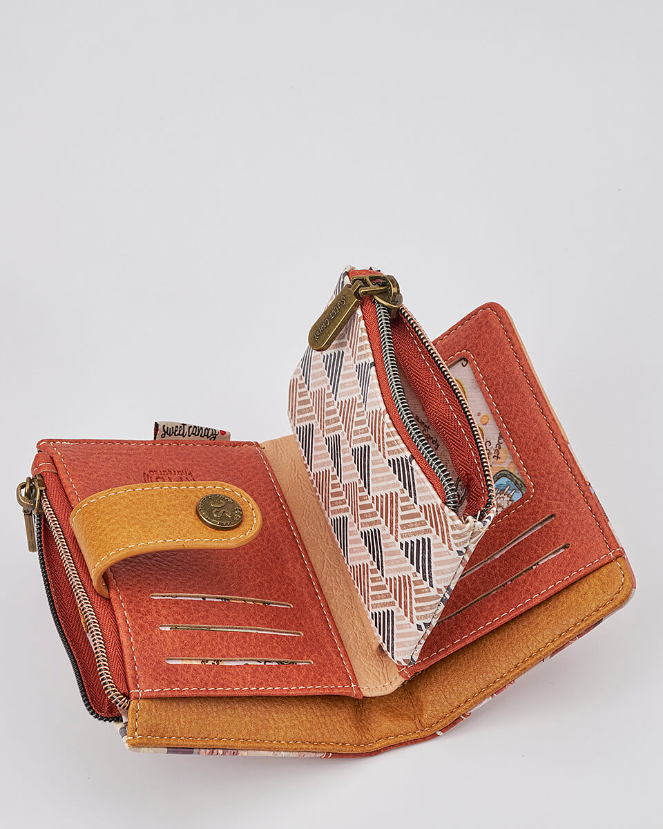 Γυναικείο Πορτοφόλι Sweet Candy με Ρομαντικό Μοτίβο και RFID Προστασία Γυναικείο Πορτοφόλι Sweet Candy με Ρομαντικό Μοτίβο και RFID Προστασία