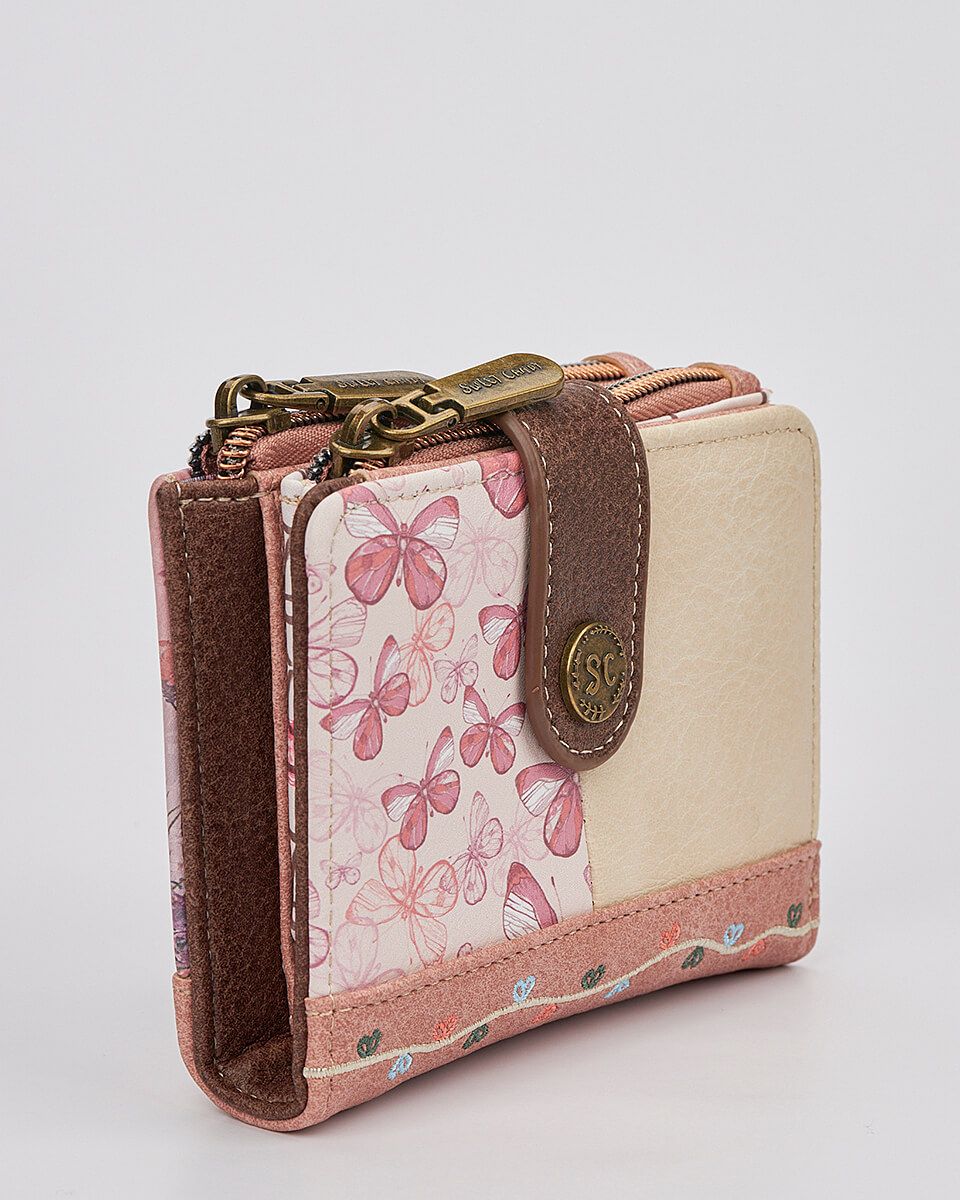 Γυναικείο Πορτοφόλι Sweet Candy με Ρομαντικό Μοτίβο και RFID Προστασία