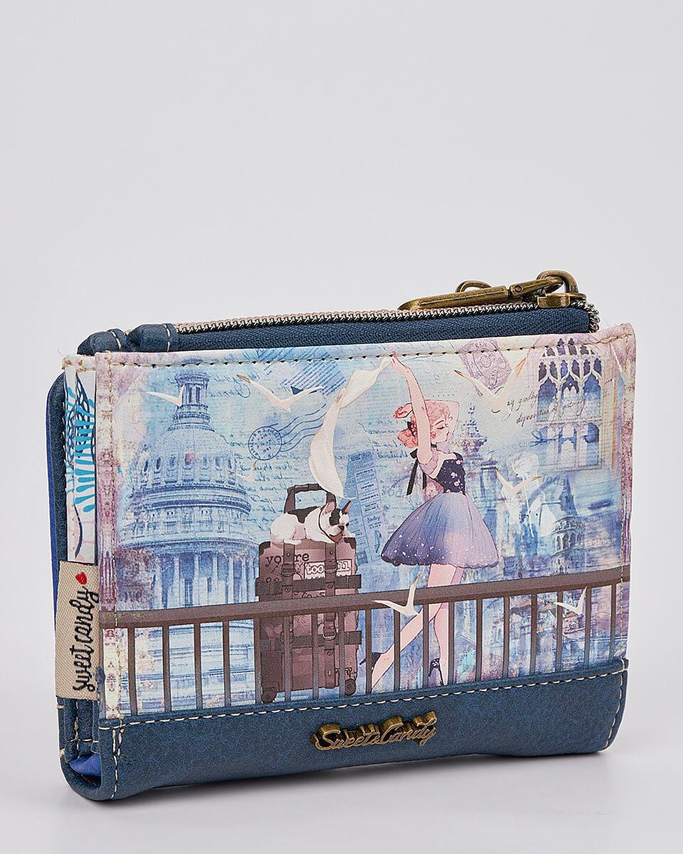 Γυναικείο Πορτοφόλι Sweet Candy με Ρομαντικό Μοτίβο και RFID Προστασία