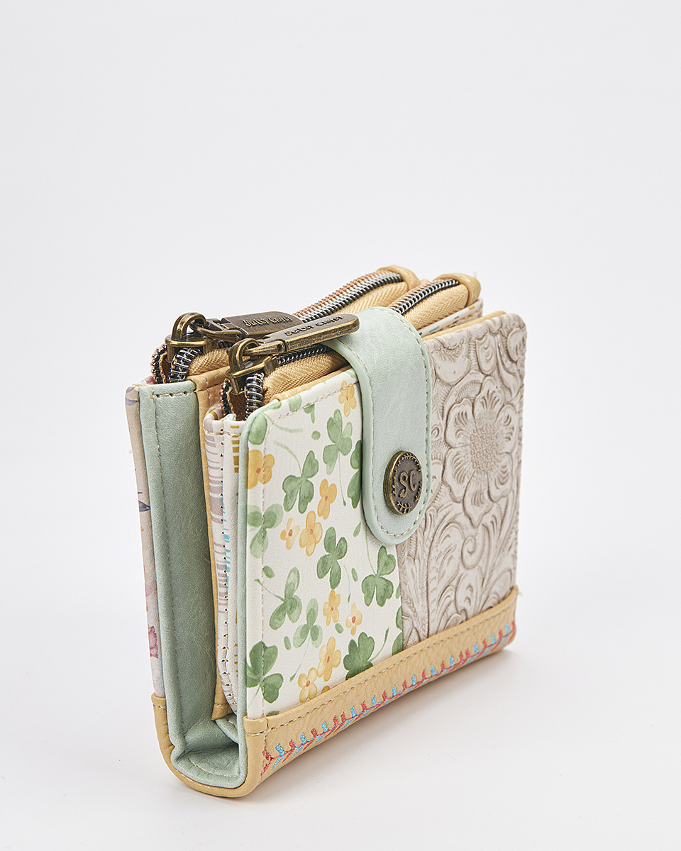 Sweet Candy Γυναικείο Πορτοφόλι με Vintage Floral Σχέδιο – Floral Whisper Sweet Candy Γυναικείο Πορτοφόλι με Vintage Floral Σχέδιο – Floral Whisper