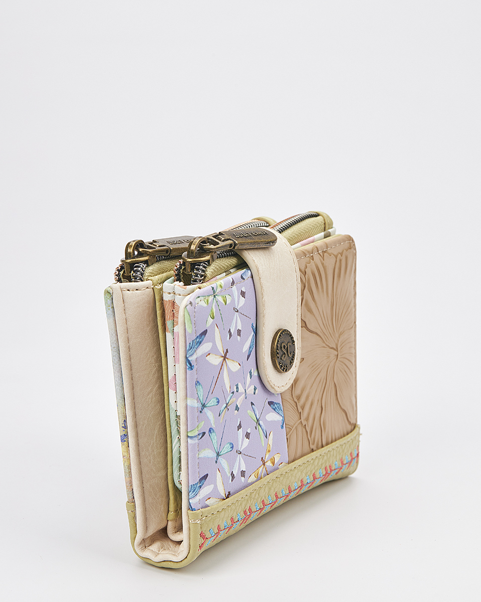Sweet Candy Γυναικείο Πορτοφόλι με Μοτίβο Λεβάντα & Αναδιπλούμενη Θήκη – Lavender Walk Sweet Candy Γυναικείο Πορτοφόλι με Μοτίβο Λεβάντα & Αναδιπλούμενη Θήκη – Lavender Walk
