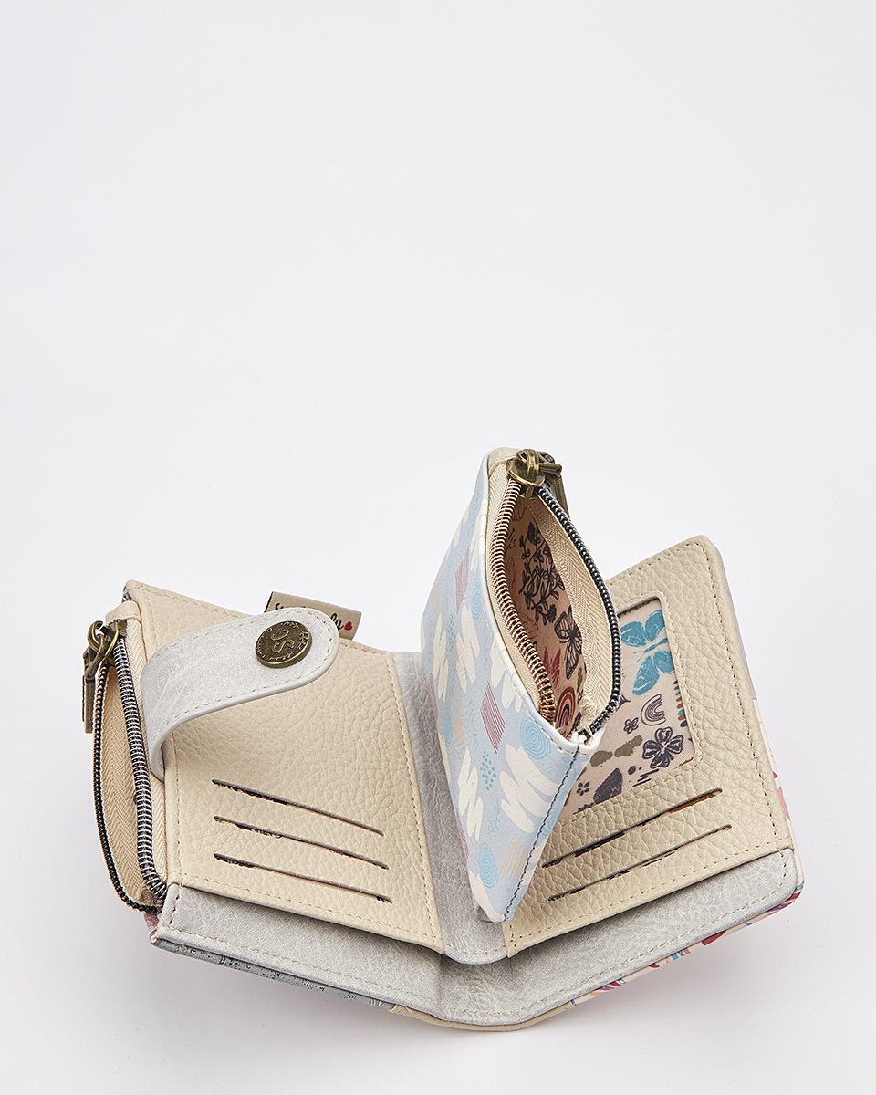 Sweet Candy Γυναικείο Πορτοφόλι με Ανάγλυφα Λουλούδια & Ρομαντισμό – Vintage Story Sweet Candy Γυναικείο Πορτοφόλι με Ανάγλυφα Λουλούδια & Ρομαντισμό – Vintage Story