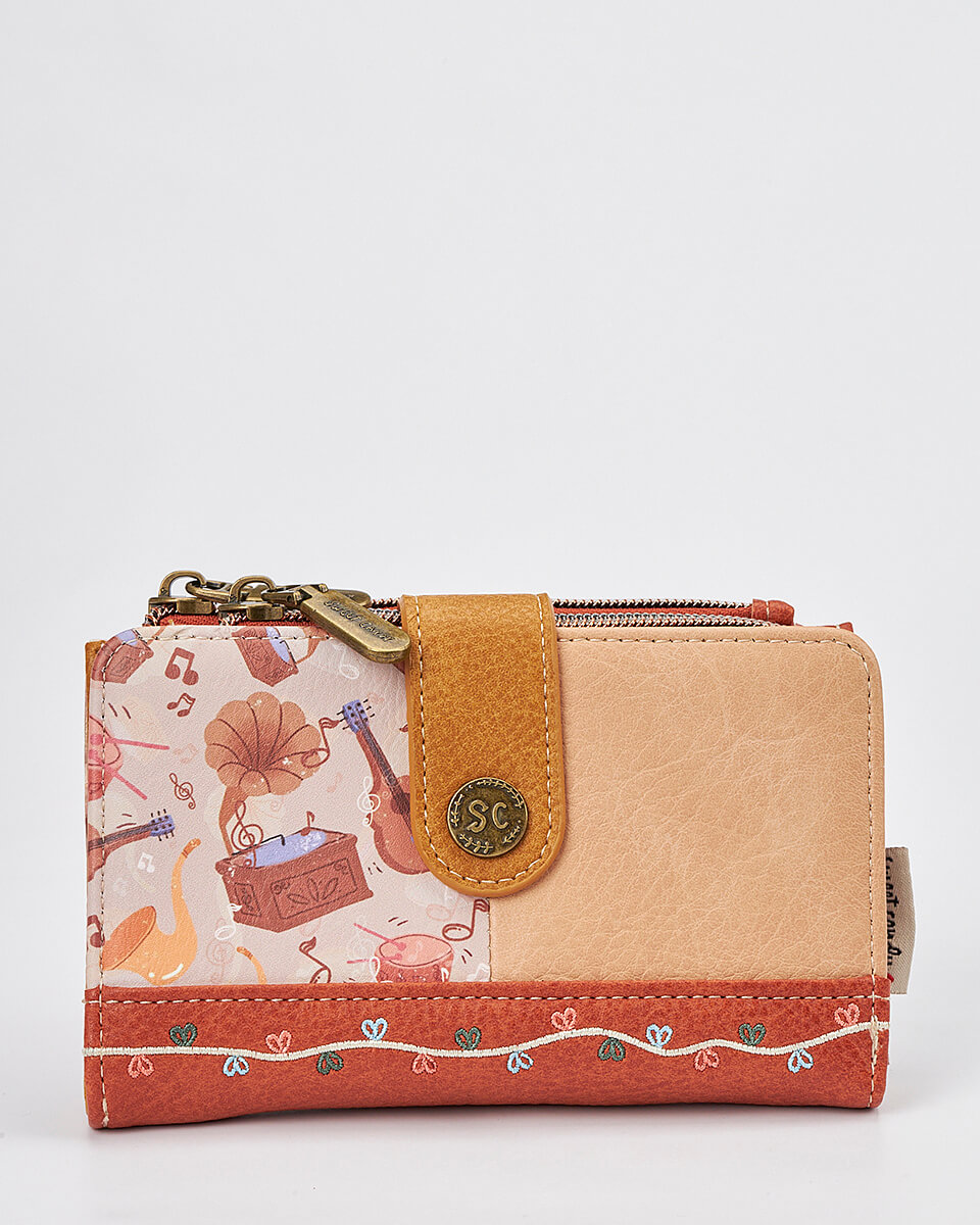 Γυναικείο Πορτοφόλι Sweet Candy με Ρομαντικό Μοτίβο
