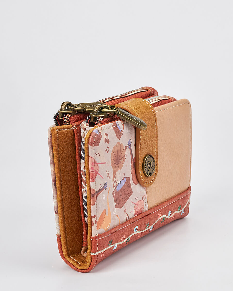 Γυναικείο Πορτοφόλι Sweet Candy με Ρομαντικό Μοτίβο