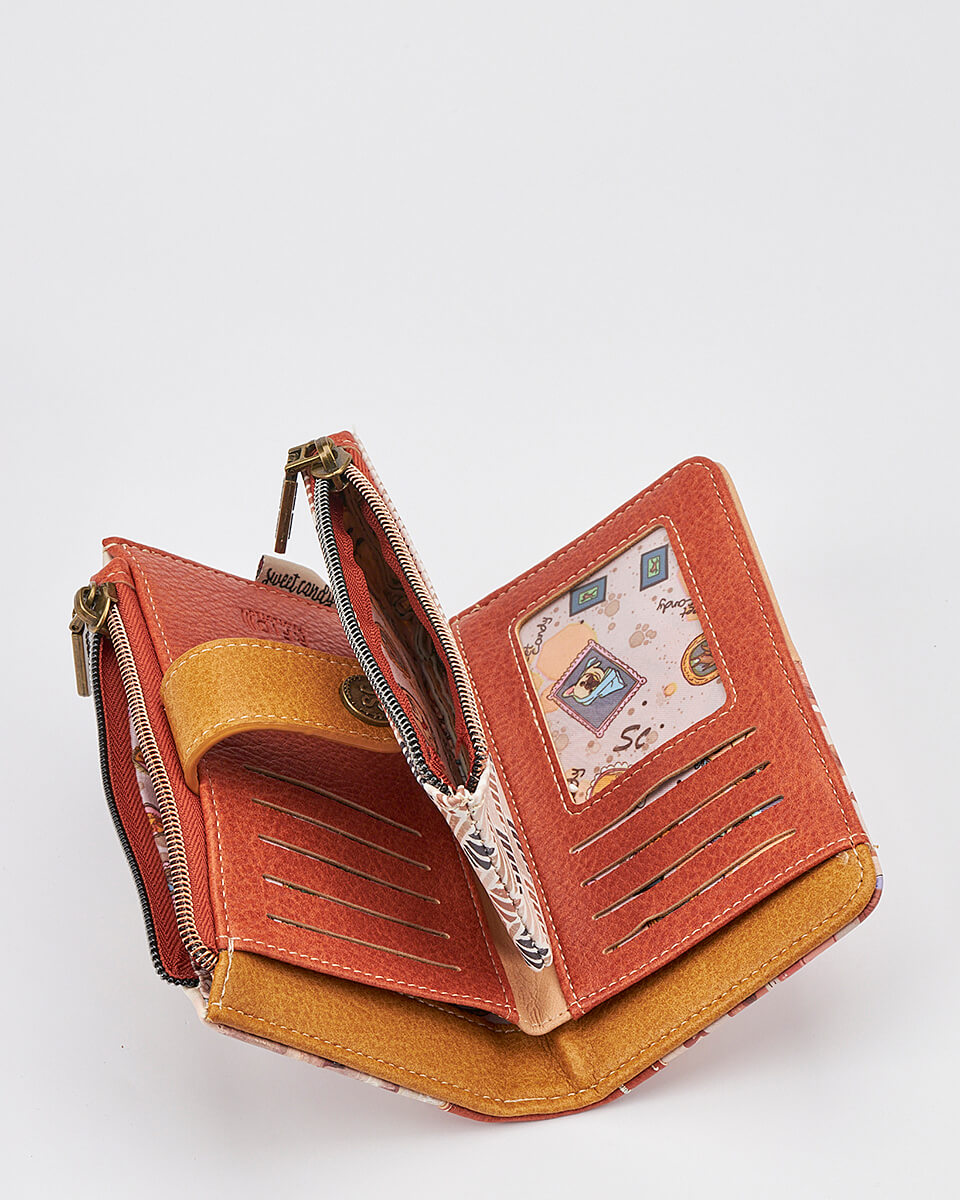 Γυναικείο Πορτοφόλι Sweet Candy με Ρομαντικό Μοτίβο