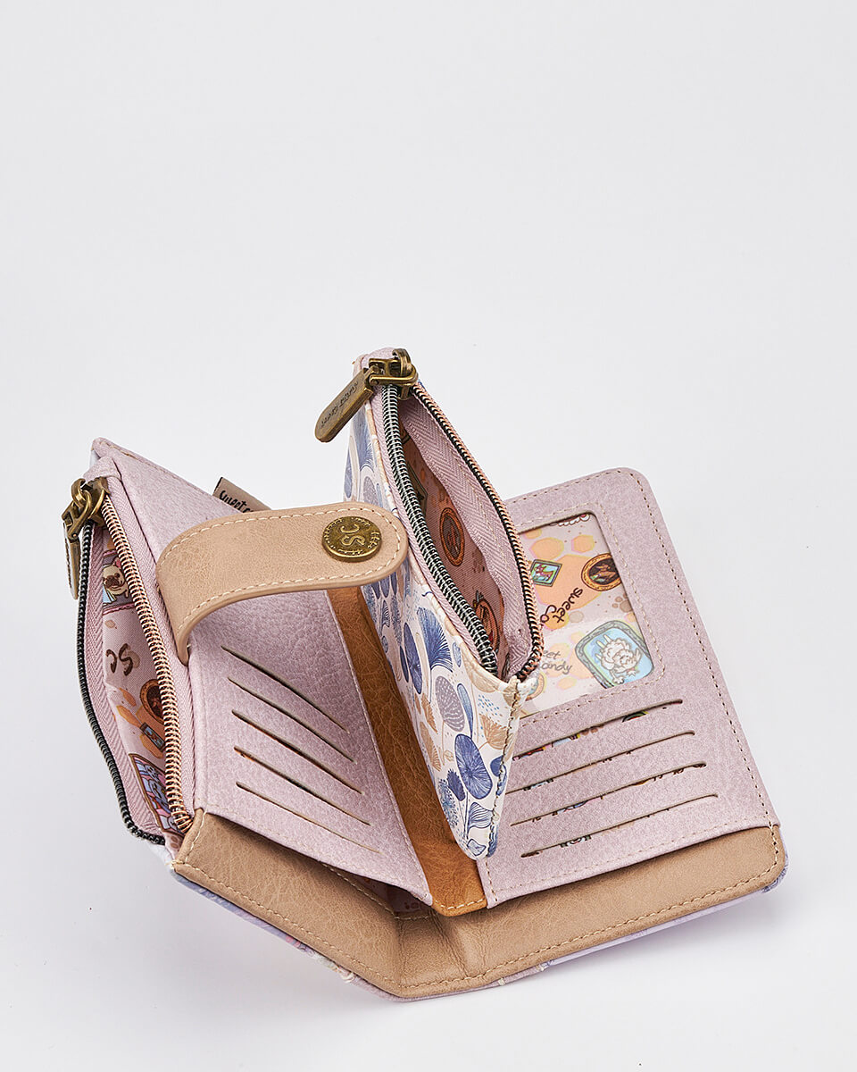 Γυναικείο Πορτοφόλι Sweet Candy με Ρομαντικό Μοτίβο