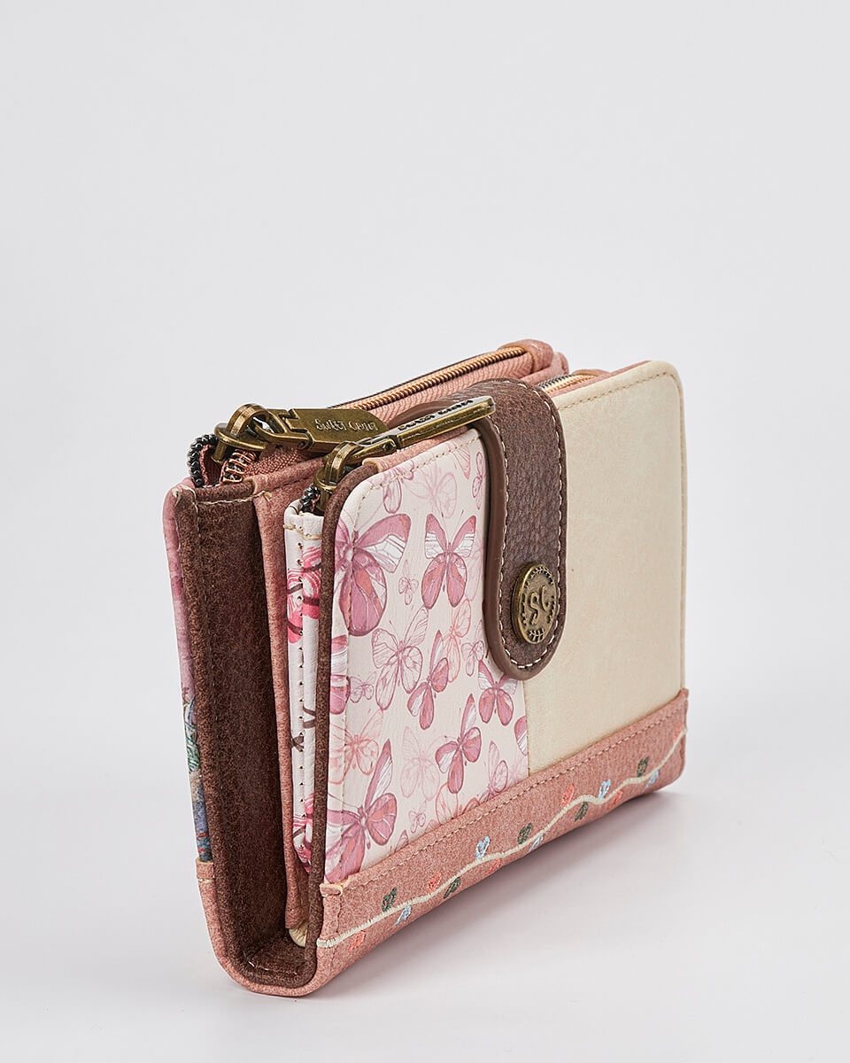 Γυναικείο Πορτοφόλι Sweet Candy με Ρομαντικό Μοτίβο