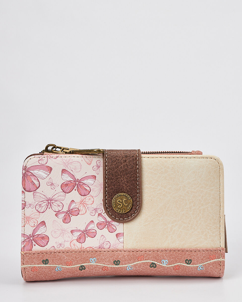 Γυναικείο Πορτοφόλι Sweet Candy με Ρομαντικό Μοτίβο