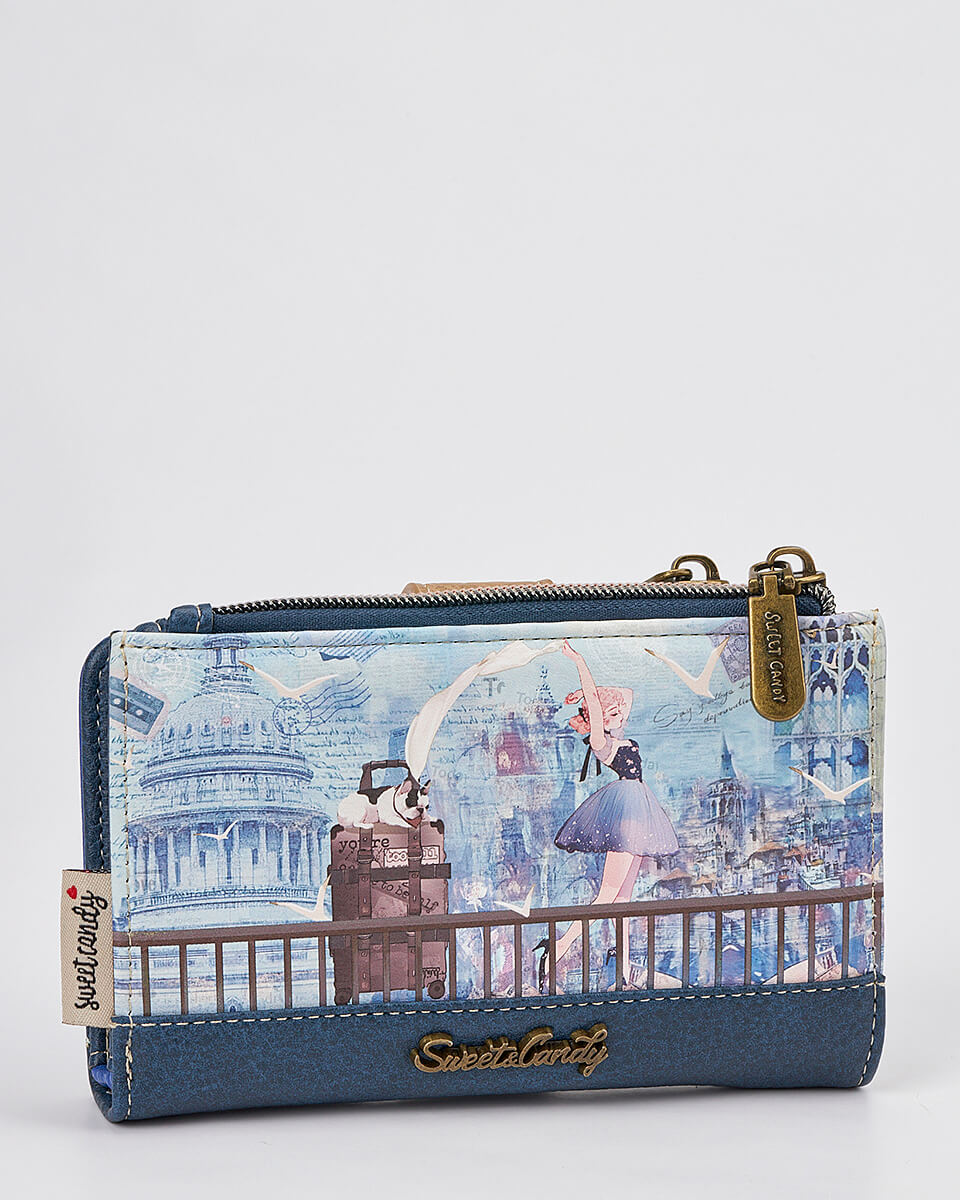 Γυναικείο Πορτοφόλι Sweet Candy με Ρομαντικό Μοτίβο