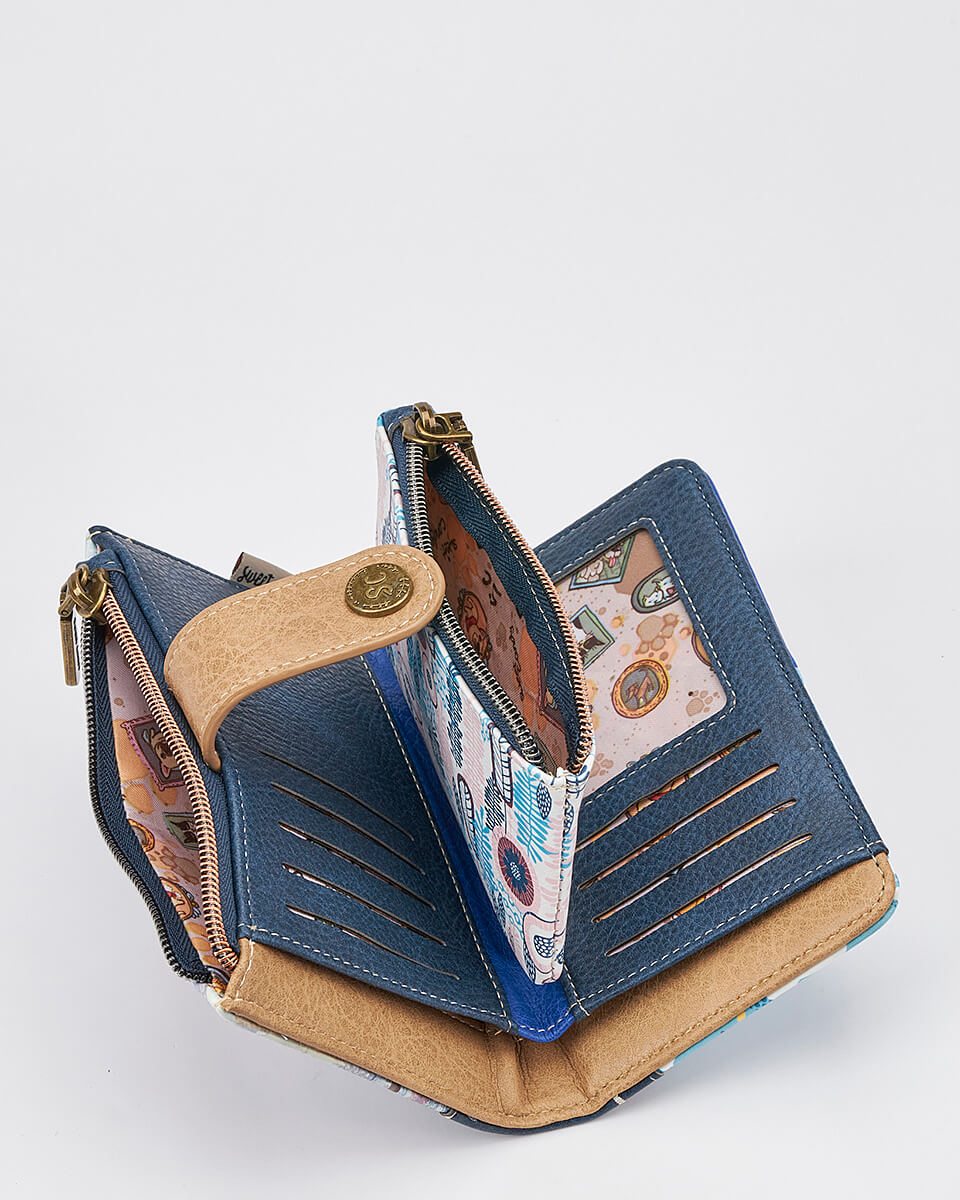 Γυναικείο Πορτοφόλι Sweet Candy με Ρομαντικό Μοτίβο