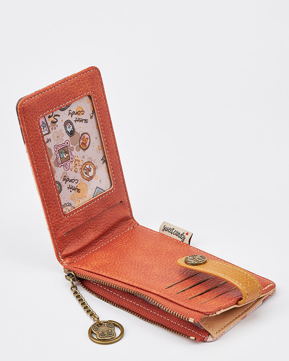 Γυναικείο Πορτοφόλι Sweet Candy με Ρομαντικό Μοτίβο