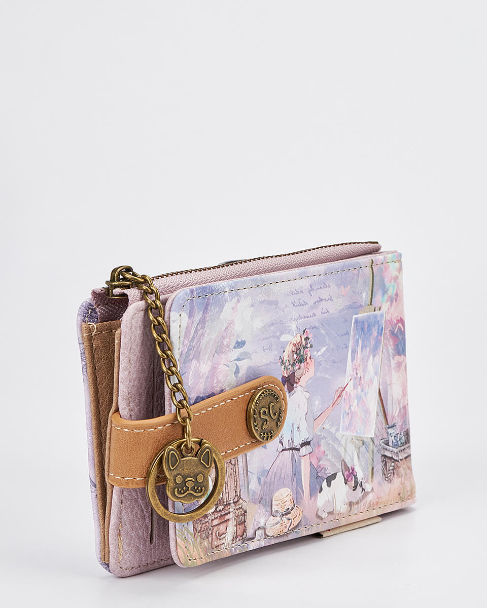 Γυναικείο Πορτοφόλι Sweet Candy με Ρομαντικό Μοτίβο
