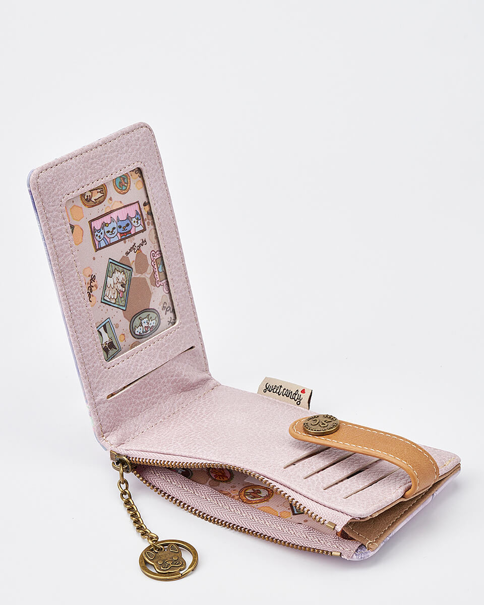Γυναικείο Πορτοφόλι Sweet Candy με Ρομαντικό Μοτίβο