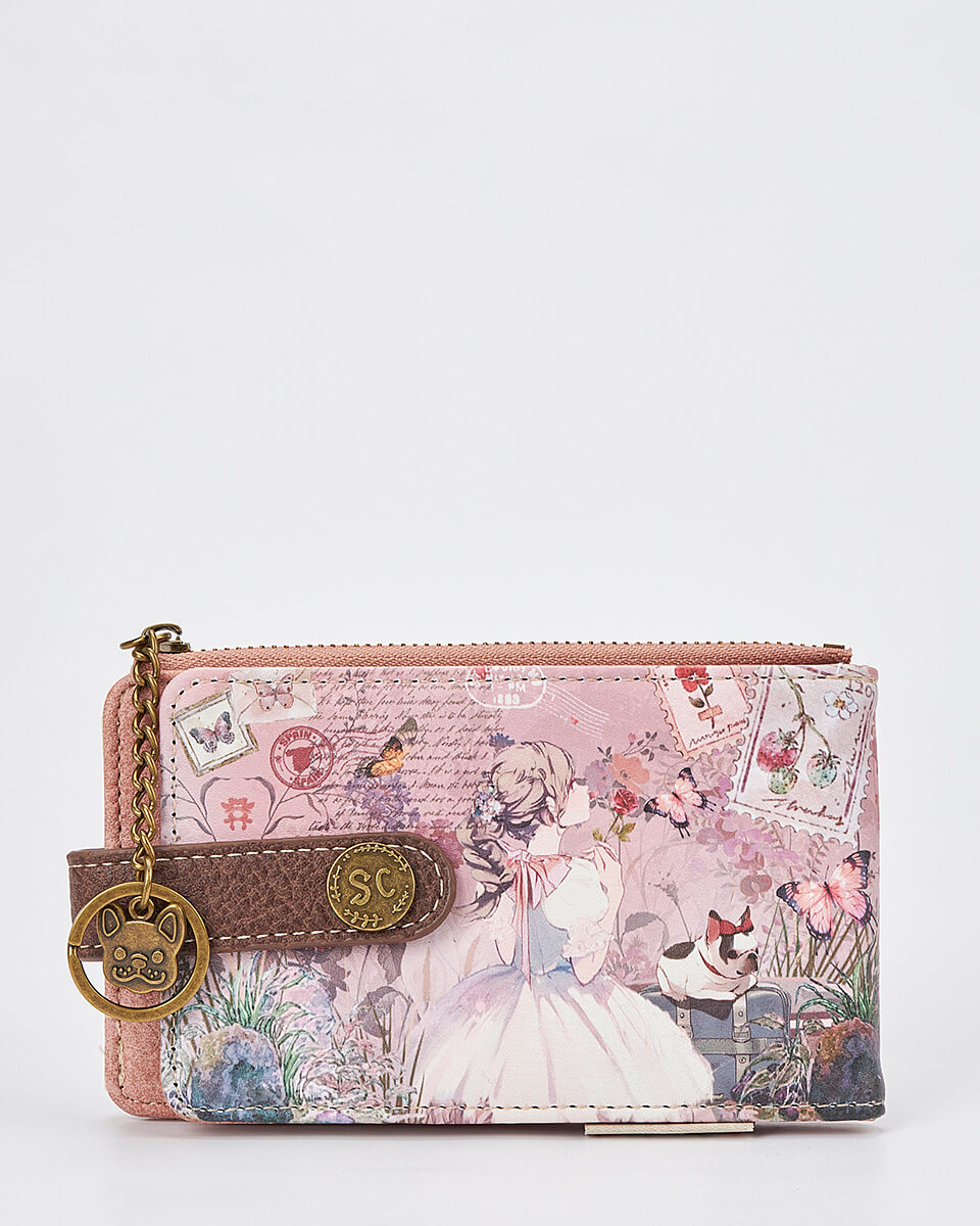 Γυναικείο Πορτοφόλι Sweet Candy με Ρομαντικό Μοτίβο