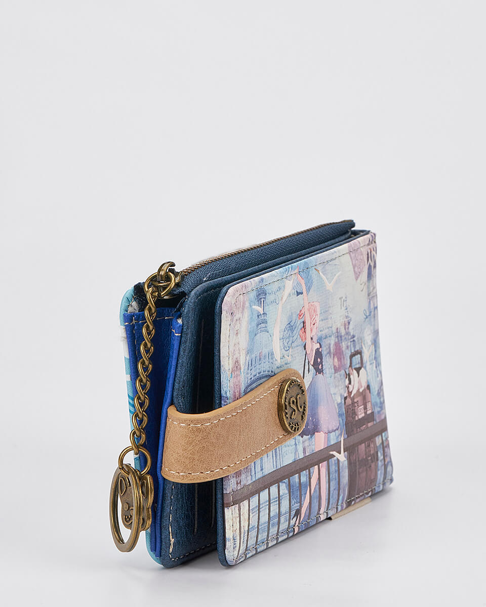 Γυναικείο Πορτοφόλι Sweet Candy με Ρομαντικό Μοτίβο