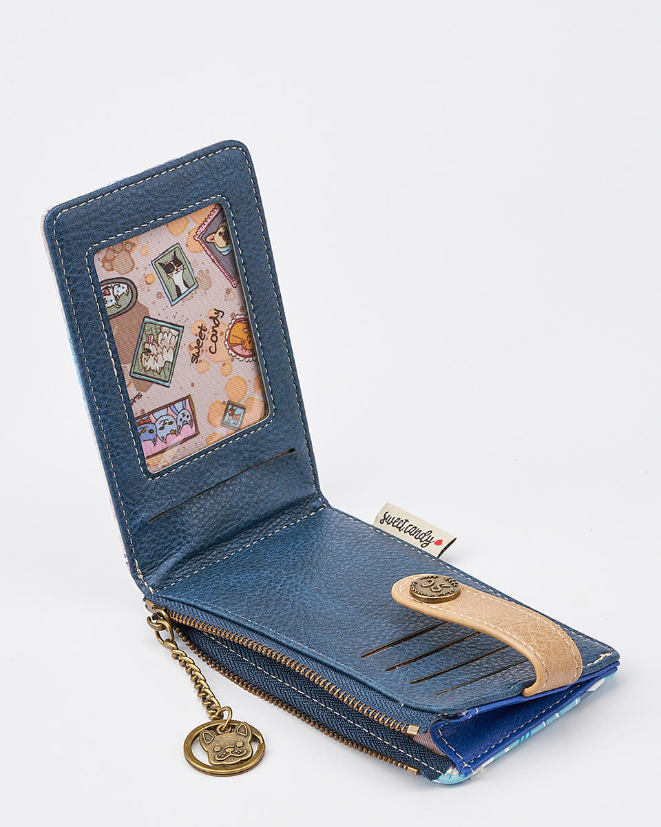Γυναικείο Πορτοφόλι Sweet Candy με Ρομαντικό Μοτίβο