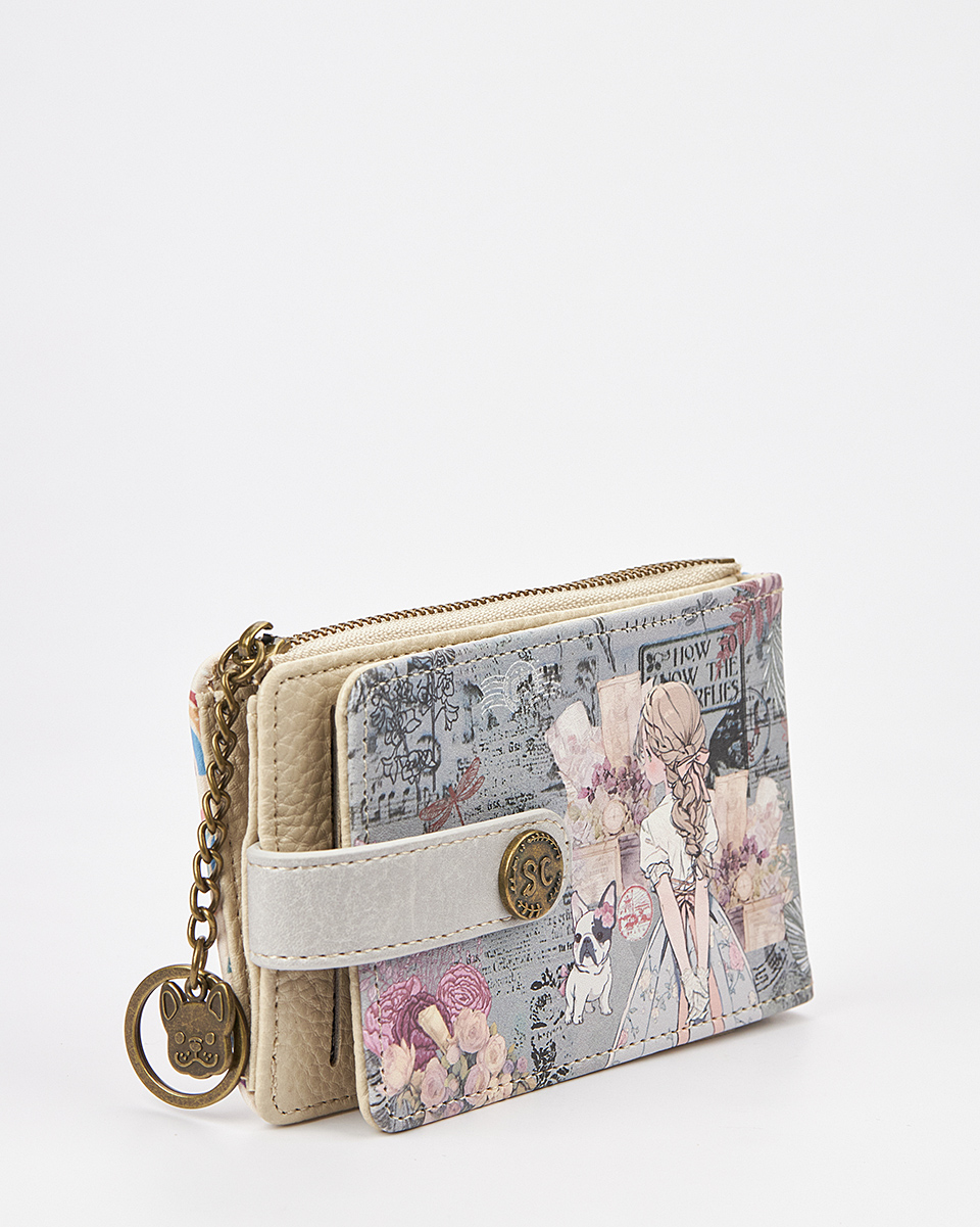 Sweet Candy Γυναικείο Πορτοφόλι με Ρομαντικές Νότες και Ανάγλυφο Σχέδιο – Vintage Story Sweet Candy Γυναικείο Πορτοφόλι με Ρομαντικές Νότες και Ανάγλυφο Σχέδιο – Vintage Story