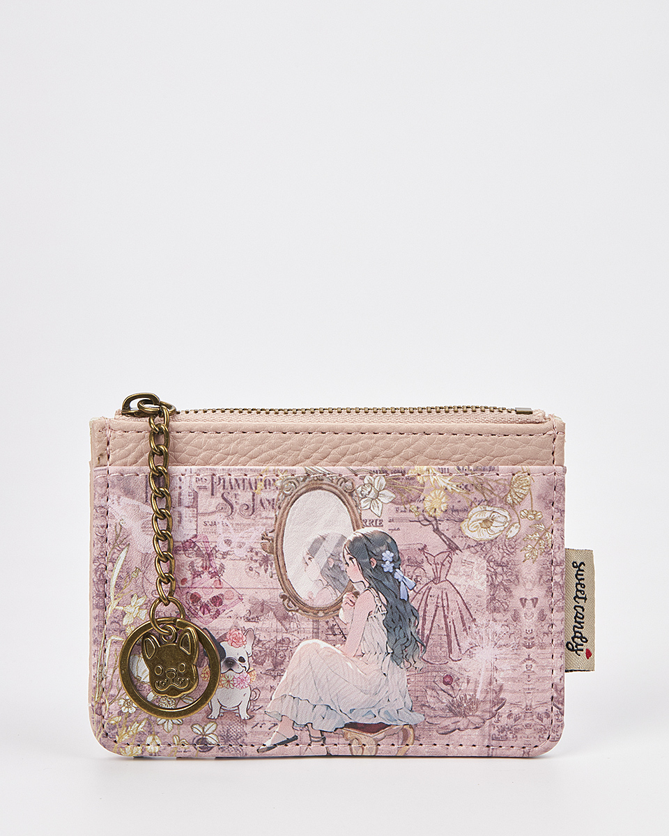 Sweet Candy Γυναικείο Πορτοφόλι με Καθρέφτη και Vintage Διάθεση – Mirror Bloom Sweet Candy Γυναικείο Πορτοφόλι με Καθρέφτη και Vintage Διάθεση – Mirror Bloom