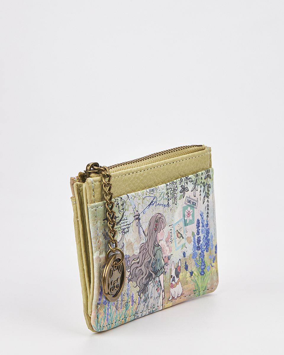 Sweet Candy Γυναικείο Πορτοφόλι με Μοτίβο Λεβάντα και Mini Organizer – Lavender Walk Sweet Candy Γυναικείο Πορτοφόλι με Μοτίβο Λεβάντα και Mini Organizer – Lavender Walk