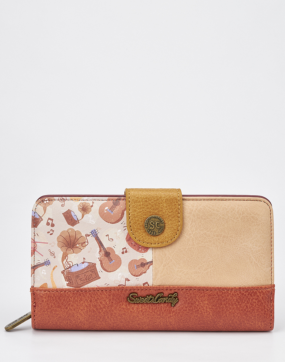 Γυναικείο Πορτοφόλι Sweet Candy με Ρομαντικό Μοτίβο
