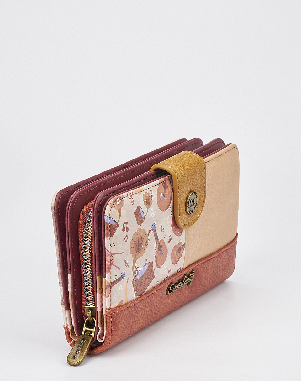 Γυναικείο Πορτοφόλι Sweet Candy με Ρομαντικό Μοτίβο