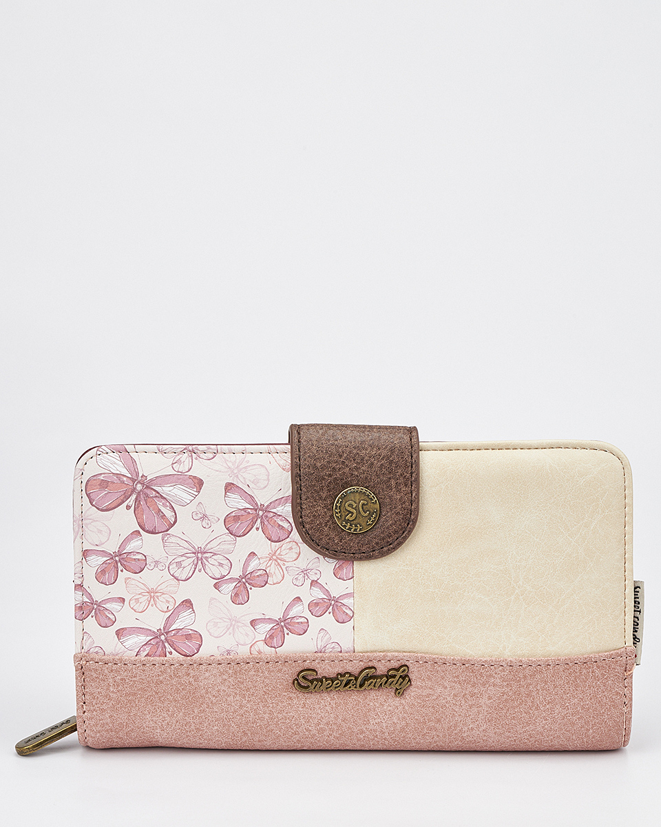 Γυναικείο Πορτοφόλι Sweet Candy με Ρομαντικό Μοτίβο