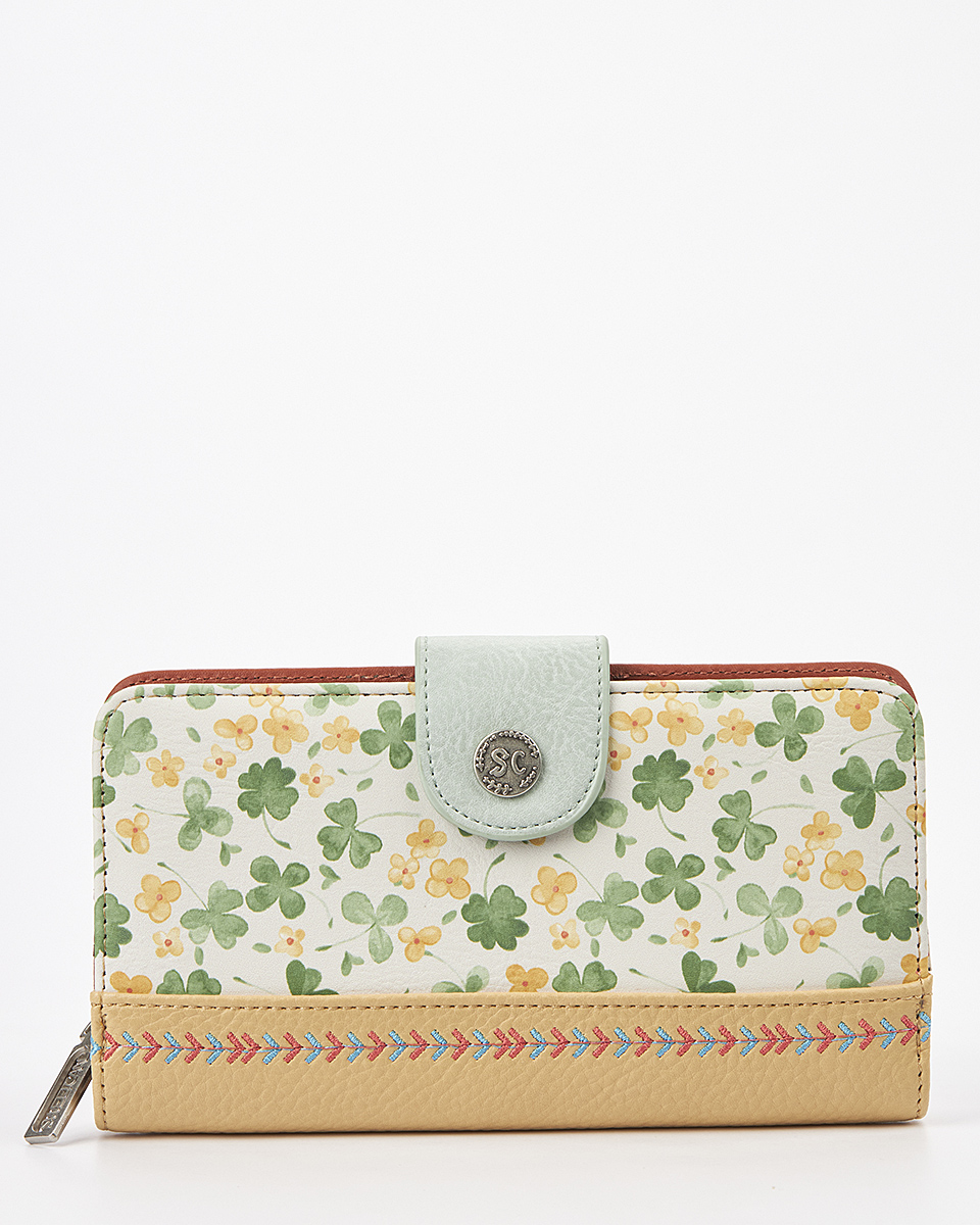 Sweet Candy Γυναικείο Πορτοφόλι με Vintage Σχέδιο και Χωρητικότητα – Floral Whisper Sweet Candy Γυναικείο Πορτοφόλι με Vintage Σχέδιο και Χωρητικότητα – Floral Whisper