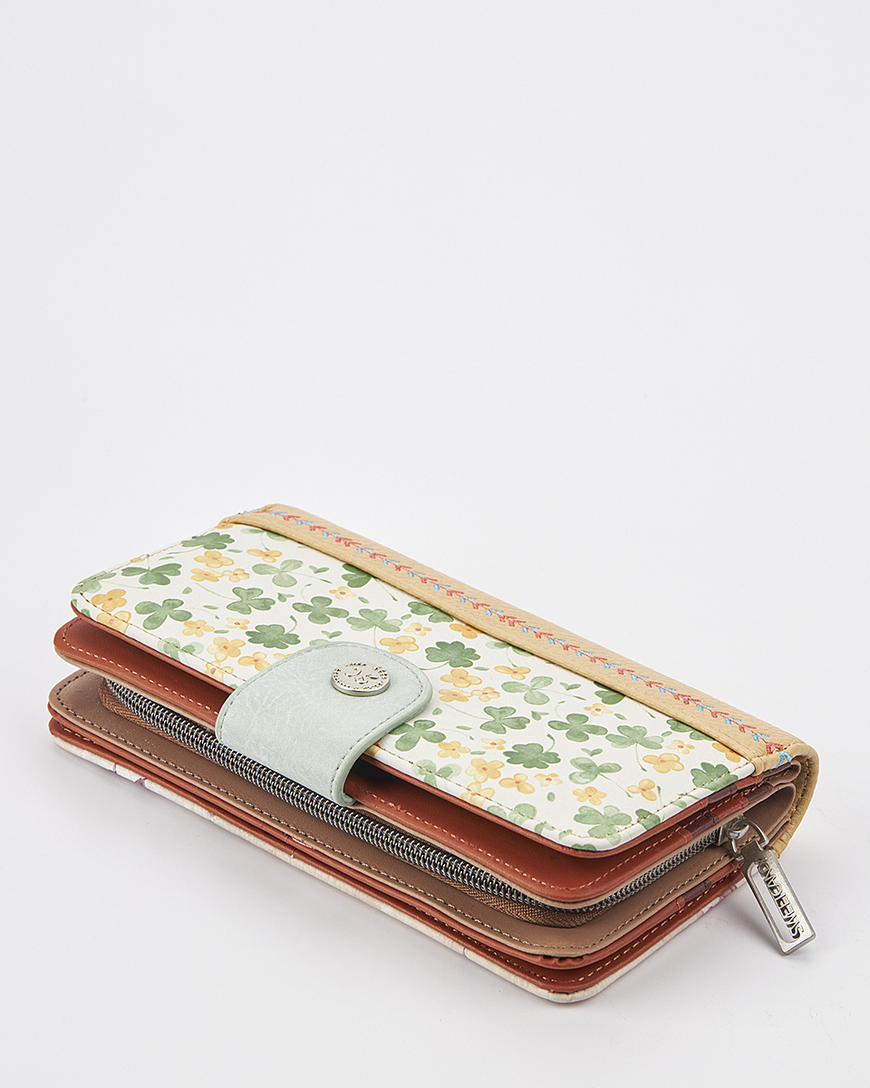 Sweet Candy Γυναικείο Πορτοφόλι με Vintage Σχέδιο και Χωρητικότητα – Floral Whisper Sweet Candy Γυναικείο Πορτοφόλι με Vintage Σχέδιο και Χωρητικότητα – Floral Whisper