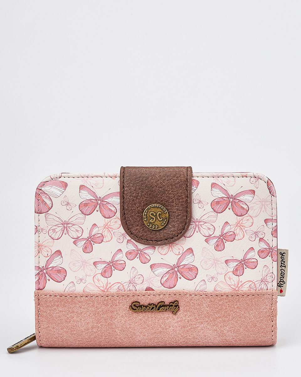 Γυναικείο Πορτοφόλι Sweet Candy με Ρομαντικό Μοτίβο