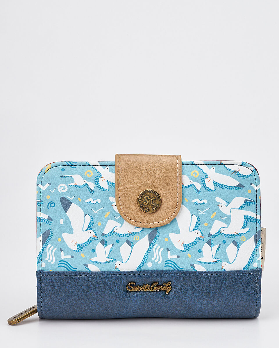 Γυναικείο Πορτοφόλι Sweet Candy με Ρομαντικό Μοτίβο