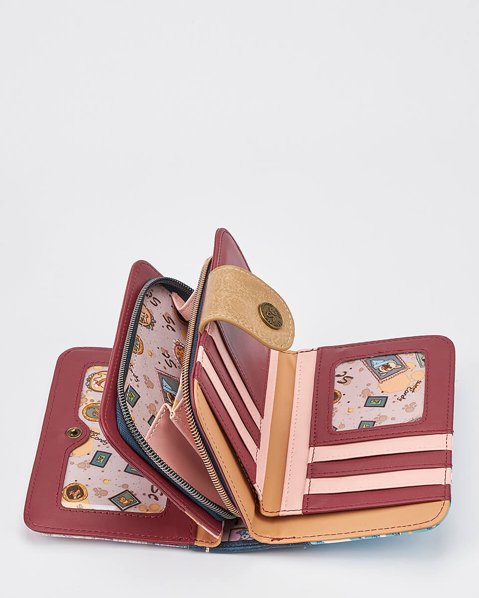 Γυναικείο Πορτοφόλι Sweet Candy με Ρομαντικό Μοτίβο