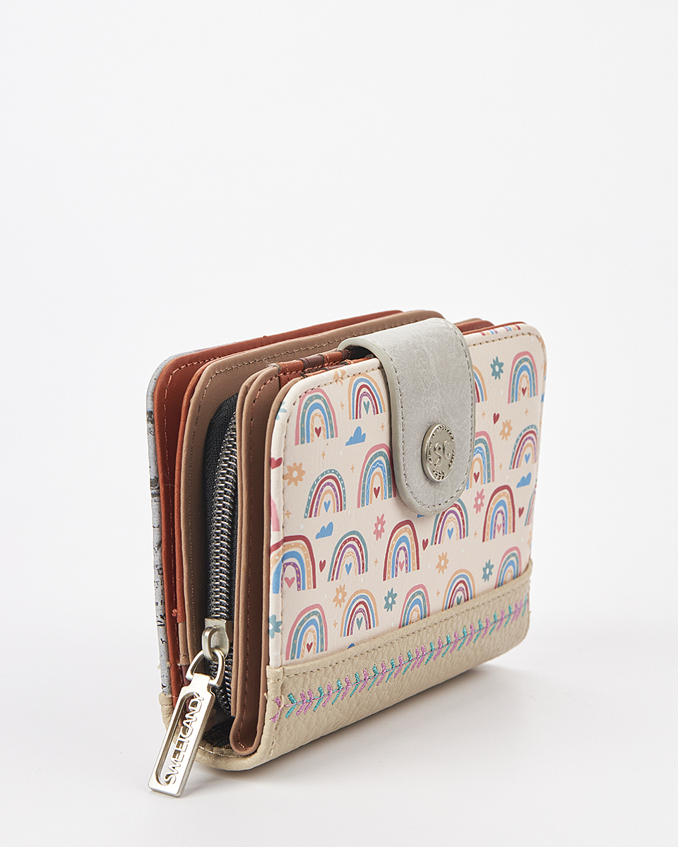 Sweet Candy Γυναικείο Πορτοφόλι με Shabby Chic Λεπτομέρειες – Vintage Story