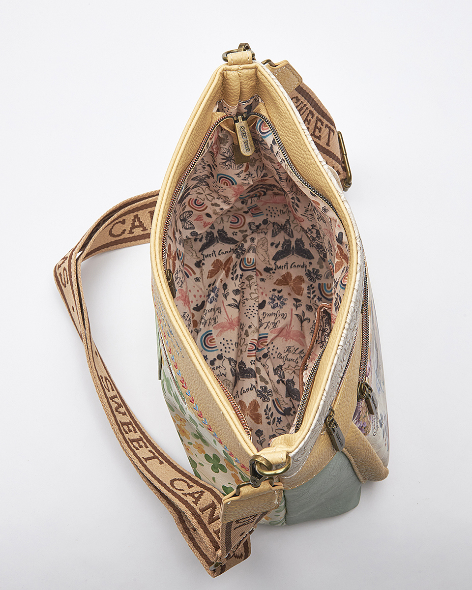 Sweet Candy Γυναικεία Τσάντα Ώμου με Ανάγλυφη Λεπτομέρεια – Floral Whisper Sweet Candy Γυναικεία Τσάντα Ώμου με Ανάγλυφη Λεπτομέρεια – Floral Whisper