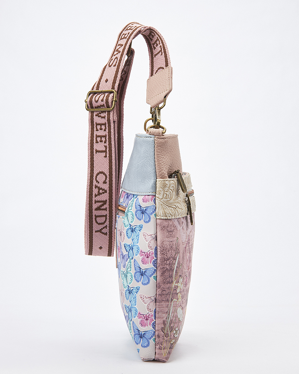 Sweet Candy Γυναικεια Τσαντα Ωμου-Χιαστι με Vintage Μοτιβο. – Mirror Bloom Sweet Candy Γυναικεια Τσαντα Ωμου-Χιαστι με Vintage Μοτιβο. – Mirror Bloom