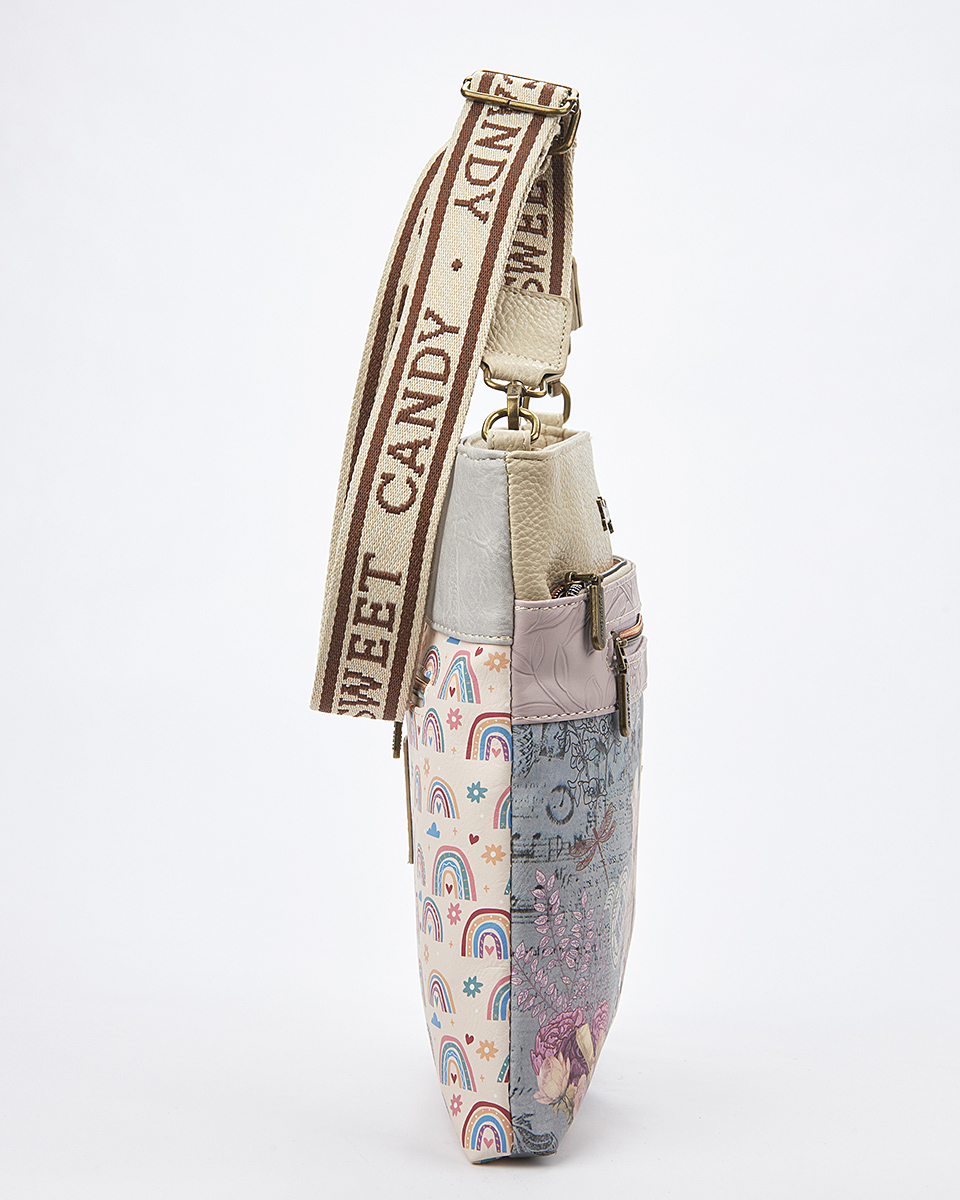 Sweet Candy Γυναικεια Τσαντα Ωμου-Χιαστι με Vintage Μοτιβο – Vintage Story Sweet Candy Γυναικεια Τσαντα Ωμου-Χιαστι με Vintage Μοτιβο – Vintage Story