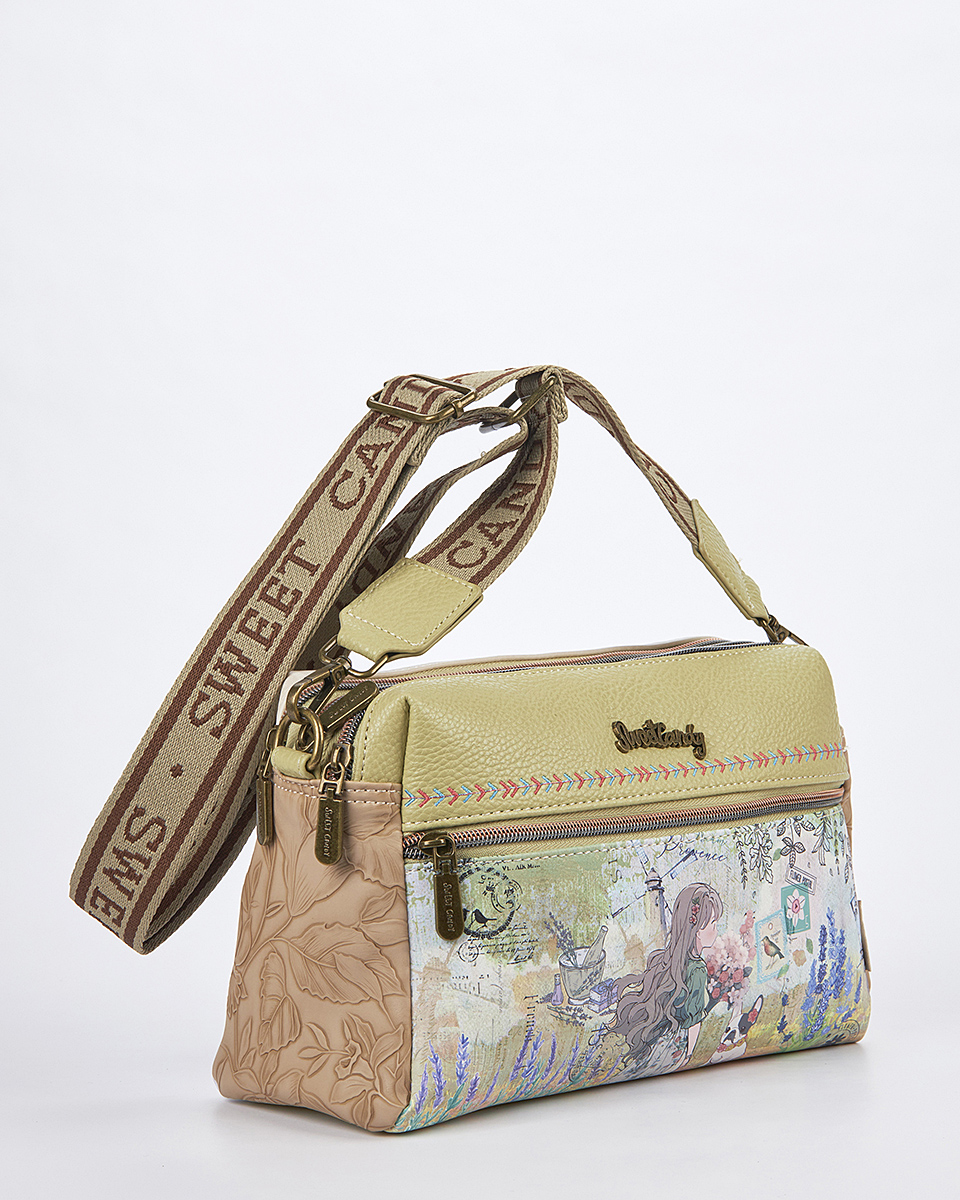 Sweet Candy Γυναικεία Τσάντα Ώμου με Λεβάντες & Παιδικό Στυλ – Lavender Walk Sweet Candy Γυναικεία Τσάντα Ώμου με Λεβάντες & Παιδικό Στυλ – Lavender Walk