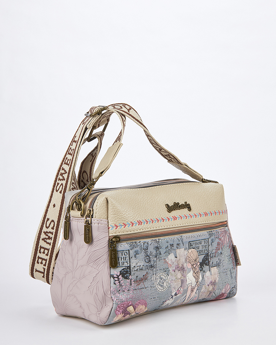 Sweet Candy Γυναικεία Τσάντα Ώμου με Νοσταλγική Διάθεση – Vintage Story Sweet Candy Γυναικεία Τσάντα Ώμου με Νοσταλγική Διάθεση – Vintage Story