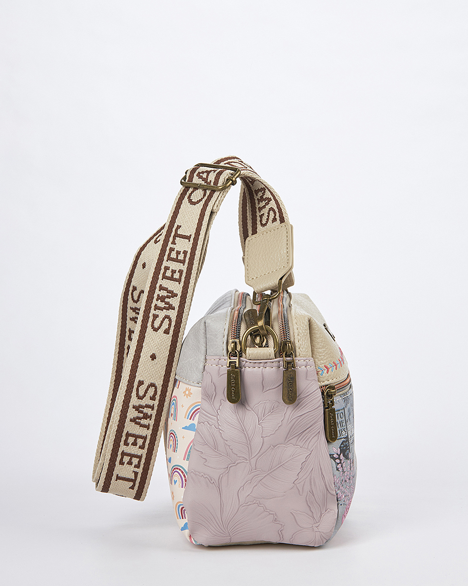 Sweet Candy Γυναικεία Τσάντα Ώμου με Νοσταλγική Διάθεση – Vintage Story