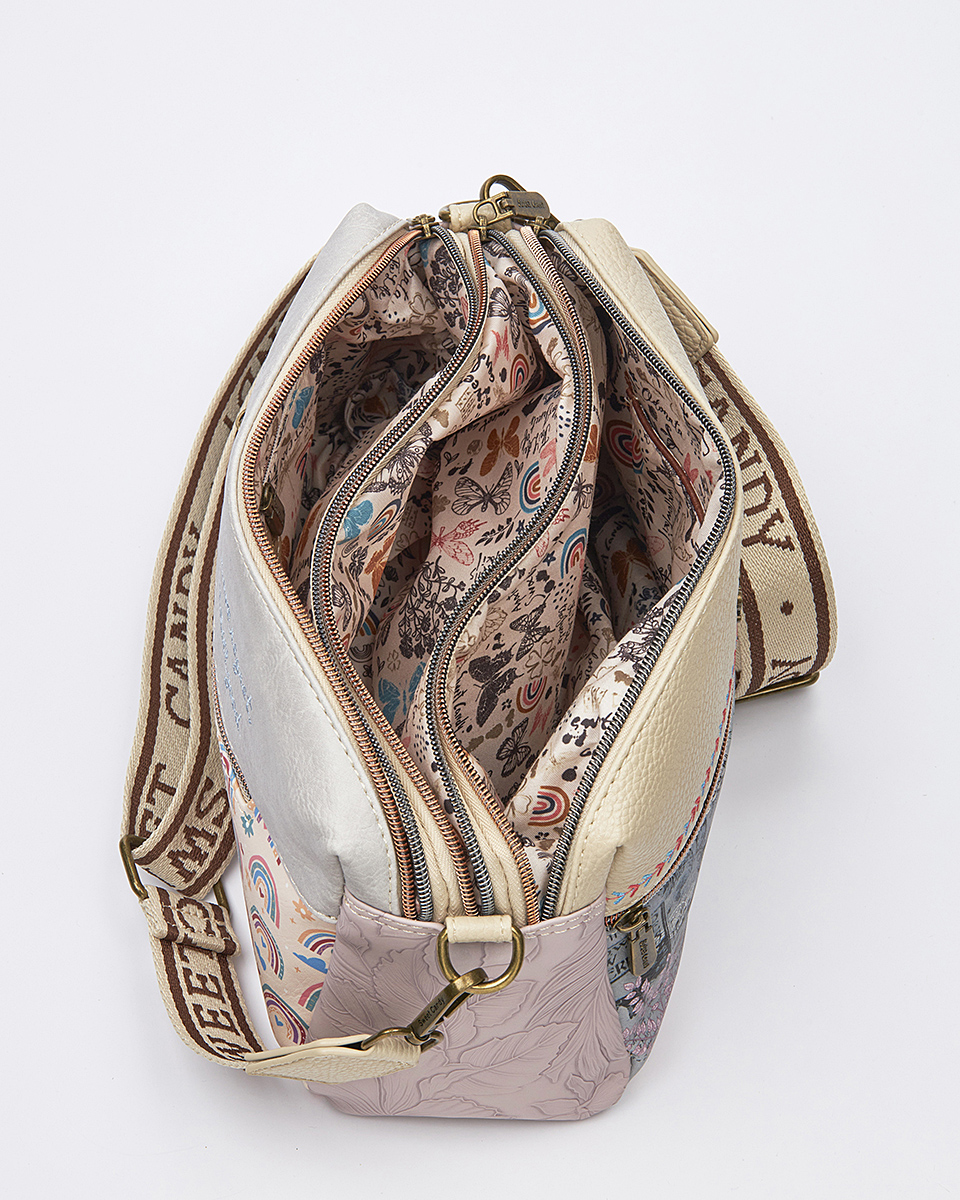 Sweet Candy Γυναικεία Τσάντα Ώμου με Νοσταλγική Διάθεση – Vintage Story