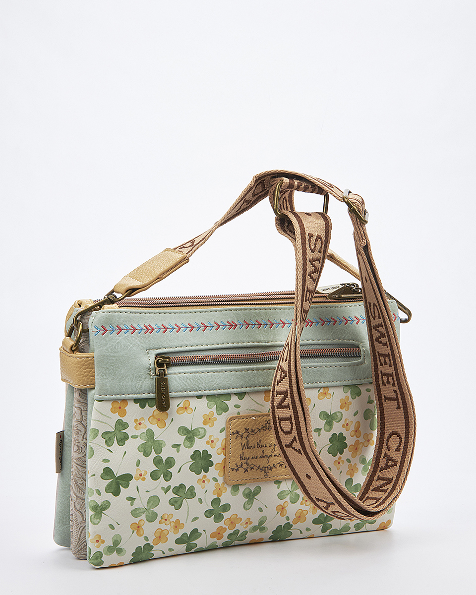 Sweet Candy Γυναικεία Τσάντα Ώμου-Χιαστί με Φυσική Αρμονία – Lavender Walk Sweet Candy Γυναικεία Τσάντα Ώμου-Χιαστί με Φυσική Αρμονία – Lavender Walk