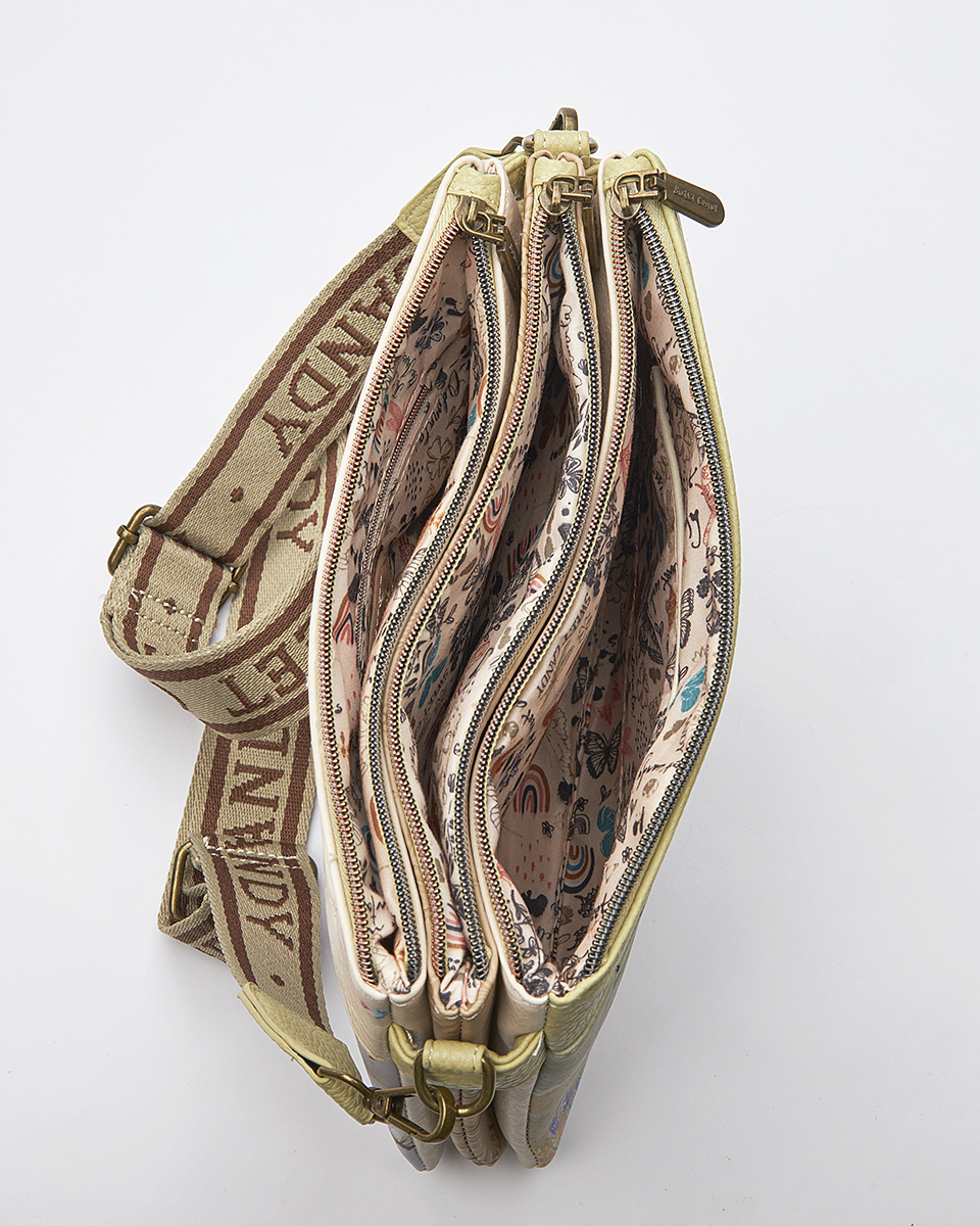 Sweet Candy Γυναικεία Τσάντα Ώμου-Χιαστί με Φυσική Αρμονία – Lavender Walk