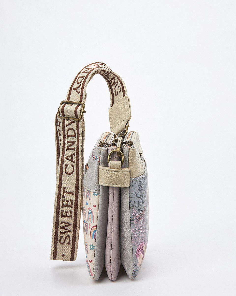 Sweet Candy Γυναικεία Τσάντα Ώμου-Χιαστί με Ονειρική Ρετρό Αισθητική – Vintage Story Sweet Candy Γυναικεία Τσάντα Ώμου-Χιαστί με Ονειρική Ρετρό Αισθητική – Vintage Story