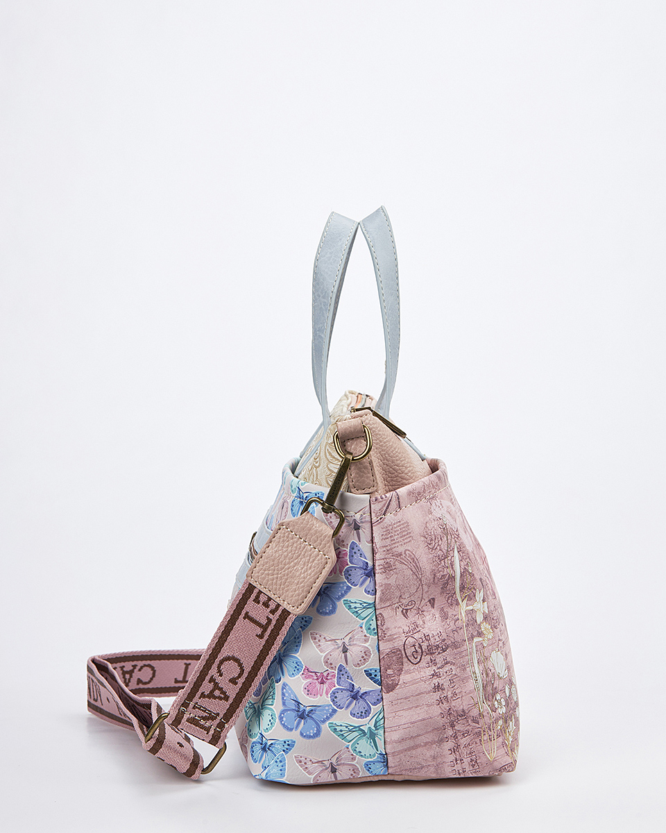 Sweet Candy Γυναικεία Τσάντα Ώμου-Χιαστί με Ρομαντικό Σκίτσο – Mirror Bloom Sweet Candy Γυναικεία Τσάντα Ώμου-Χιαστί με Ρομαντικό Σκίτσο – Mirror Bloom