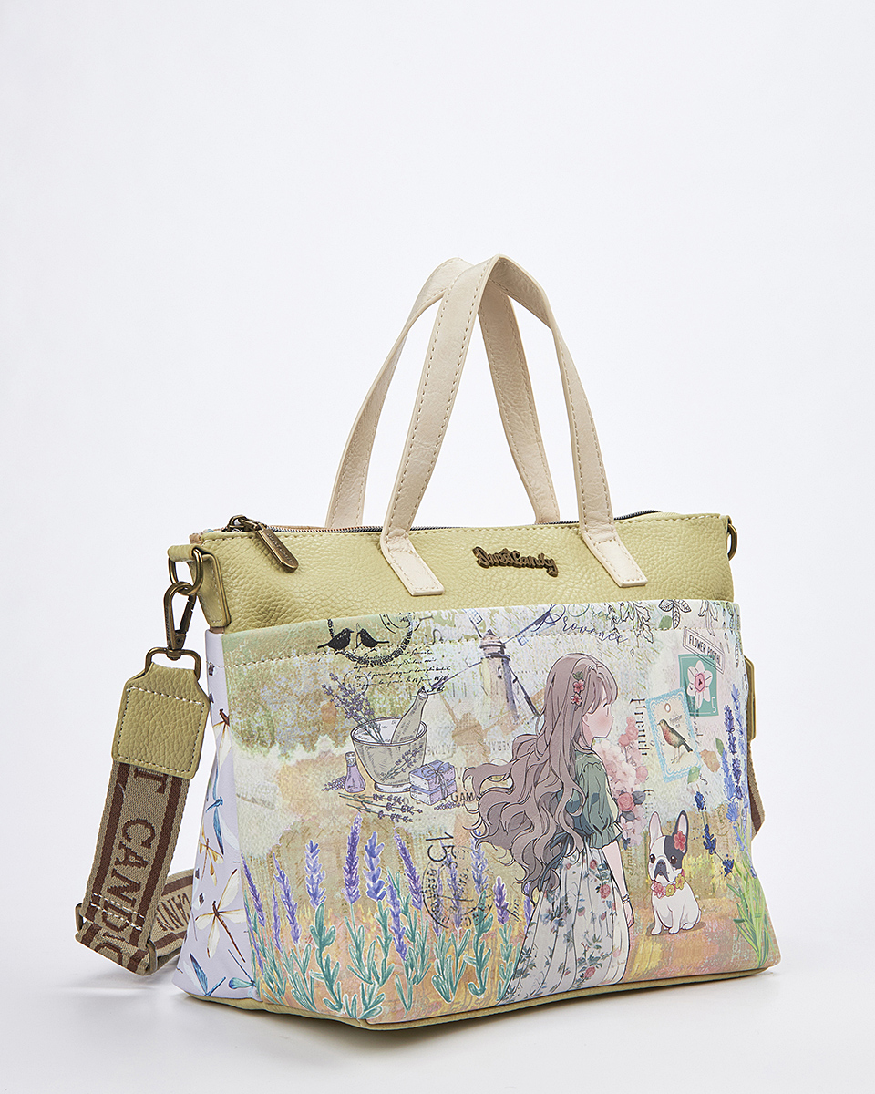 Sweet Candy Γυναικεία Τσάντα Ώμου-Χιαστί με Φυσικό Τοπίο – Lavender Walk Sweet Candy Γυναικεία Τσάντα Ώμου-Χιαστί με Φυσικό Τοπίο – Lavender Walk