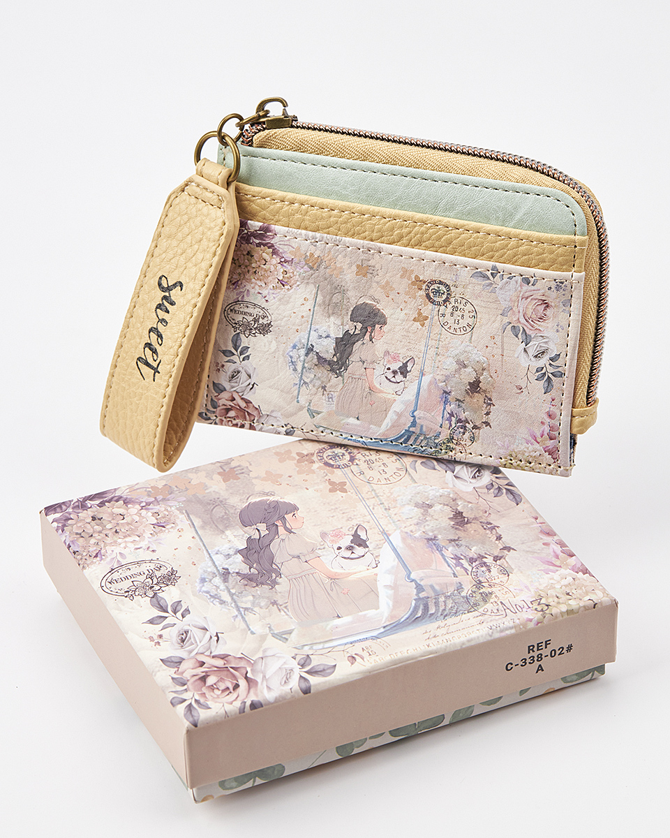 Sweet Candy Γυναικείο Πορτοφόλι με Vintage Floral Σχέδιο – Floral Whisper Sweet Candy Γυναικείο Πορτοφόλι με Vintage Floral Σχέδιο – Floral Whisper