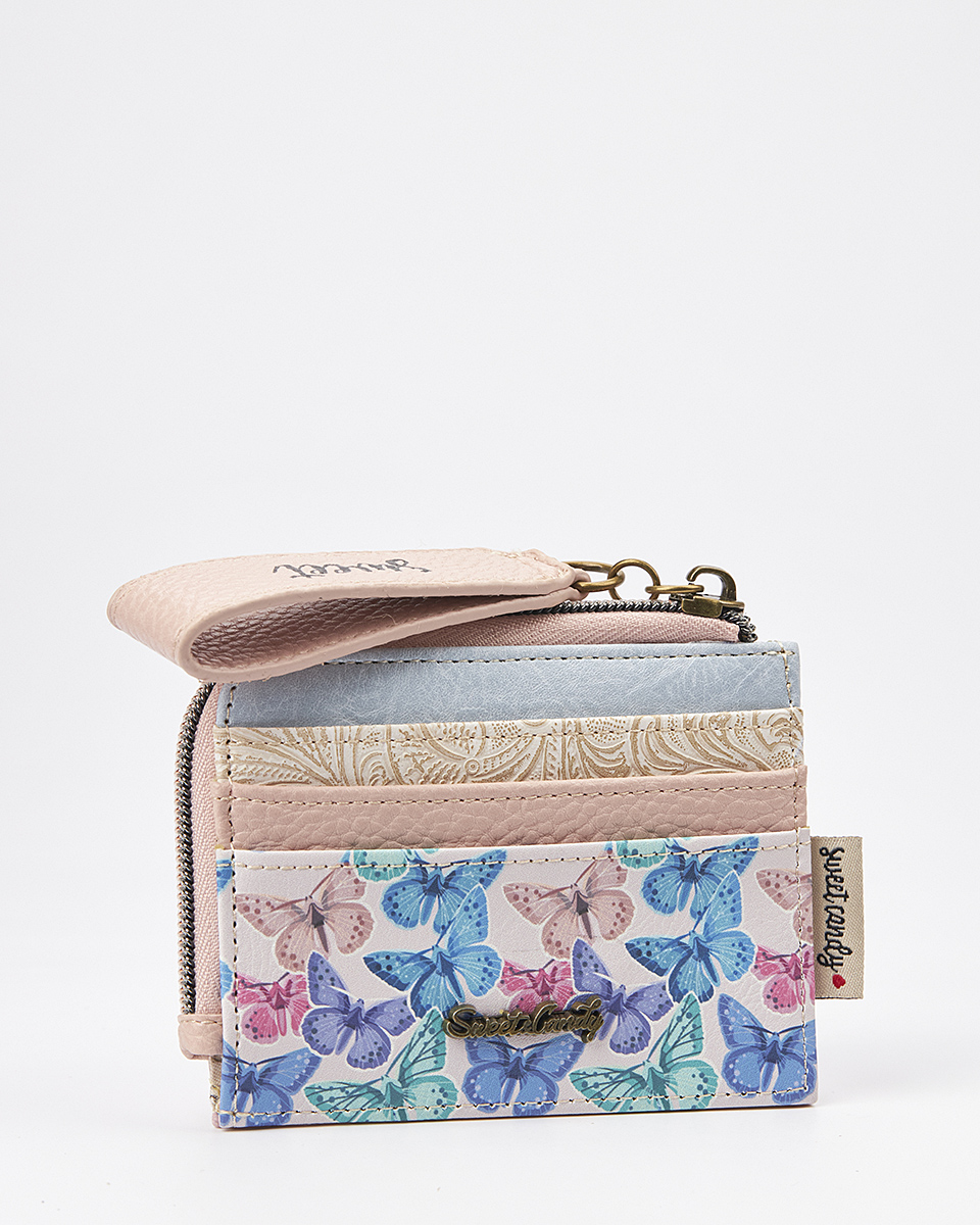 Sweet Candy Γυναικείο Πορτοφόλι με Ρετρό Καθρέφτη & Μοναδική Αίσθηση – Mirror Bloom