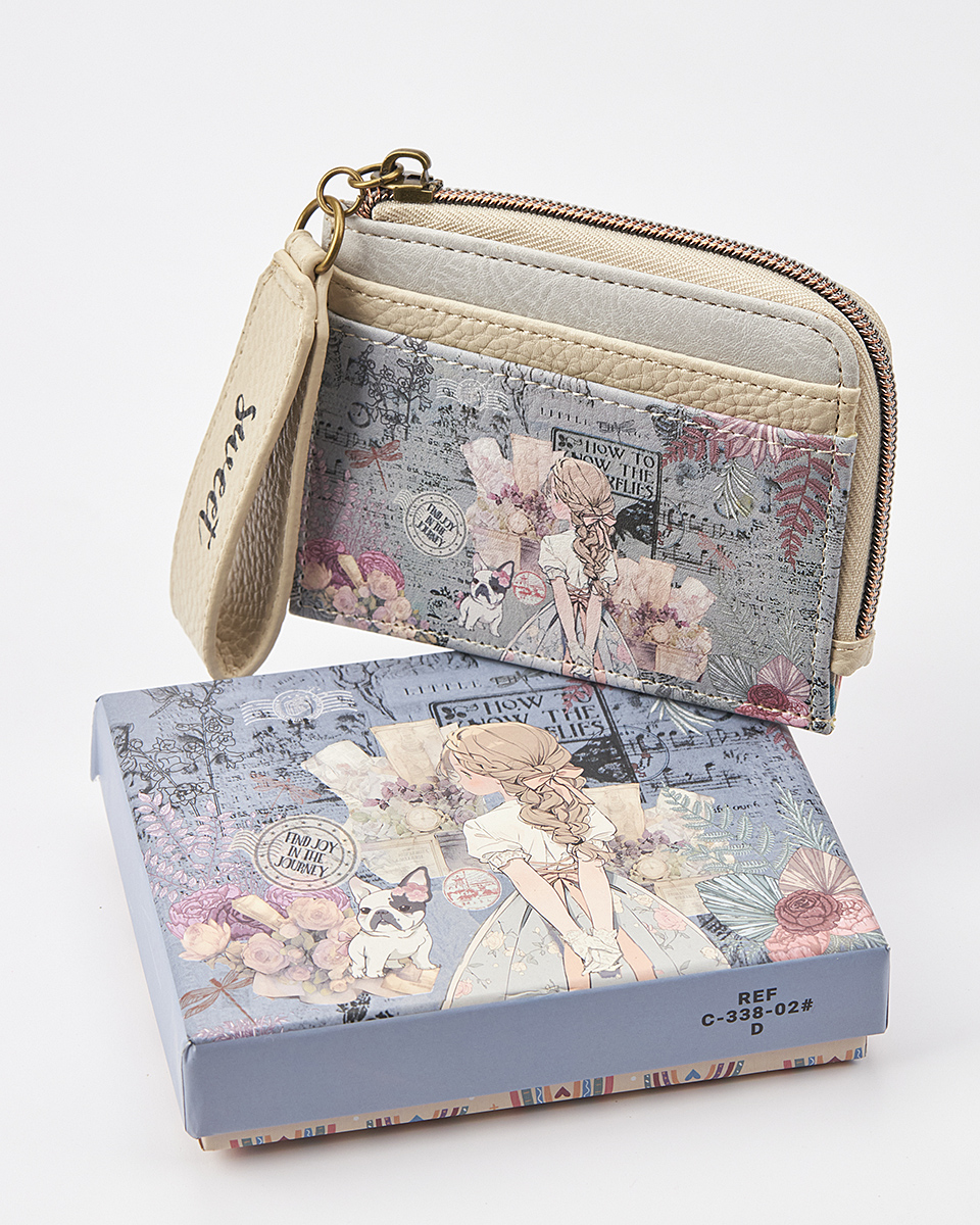 Sweet Candy Γυναικείο Πορτοφόλι με Ανάγλυφα Λουλούδια & Ρομαντισμό – Vintage Story Sweet Candy Γυναικείο Πορτοφόλι με Ανάγλυφα Λουλούδια & Ρομαντισμό – Vintage Story